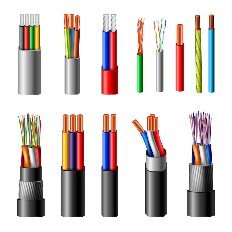Power AC Wires & Cables